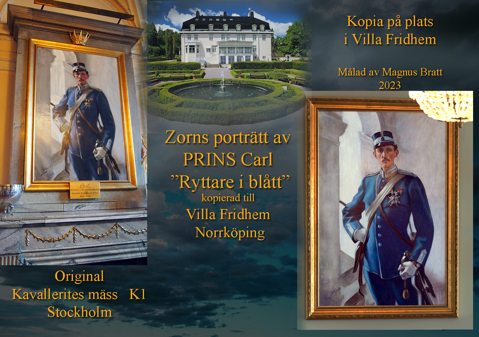 Zorn-original och kopia